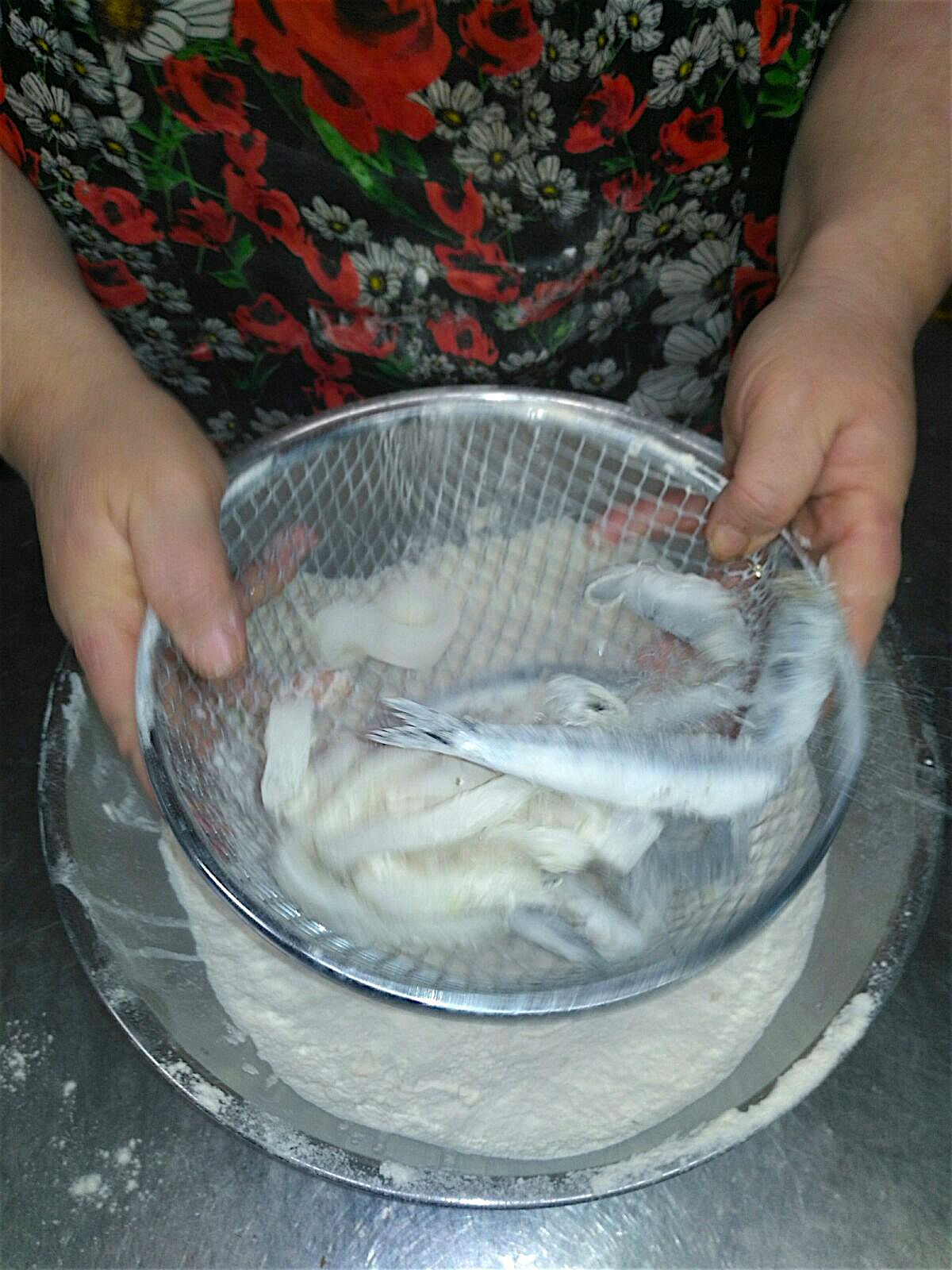 fried fish sorrento style