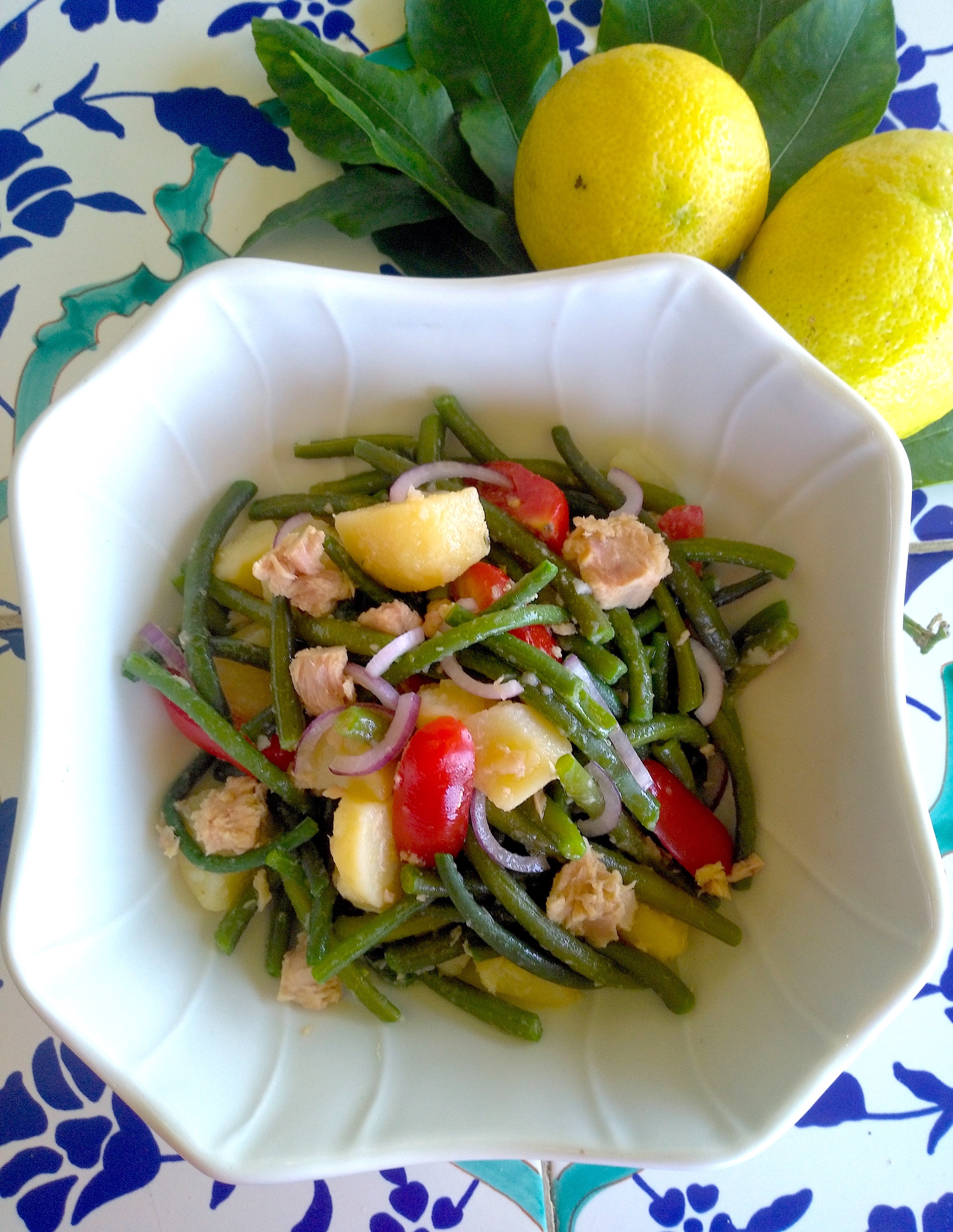 green bean potato tuna salad recipe