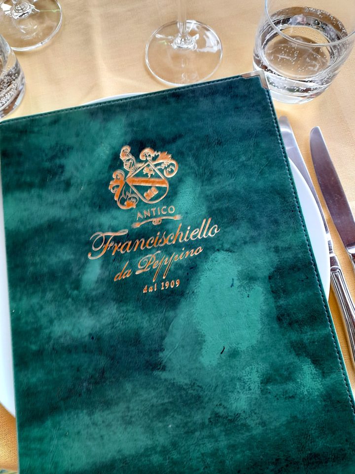 Antico Francischiello Menu