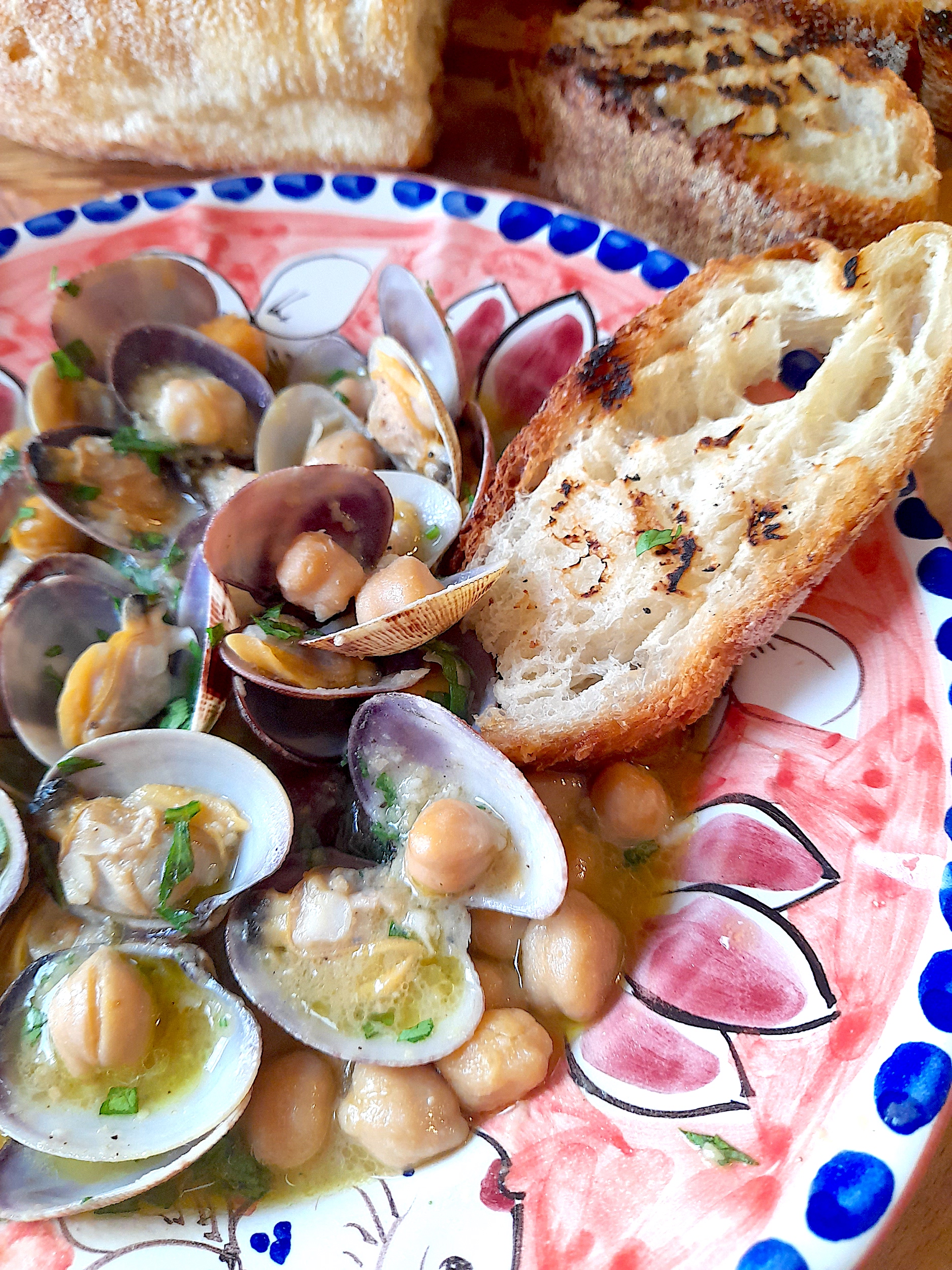 Chickpea and Clam Soup